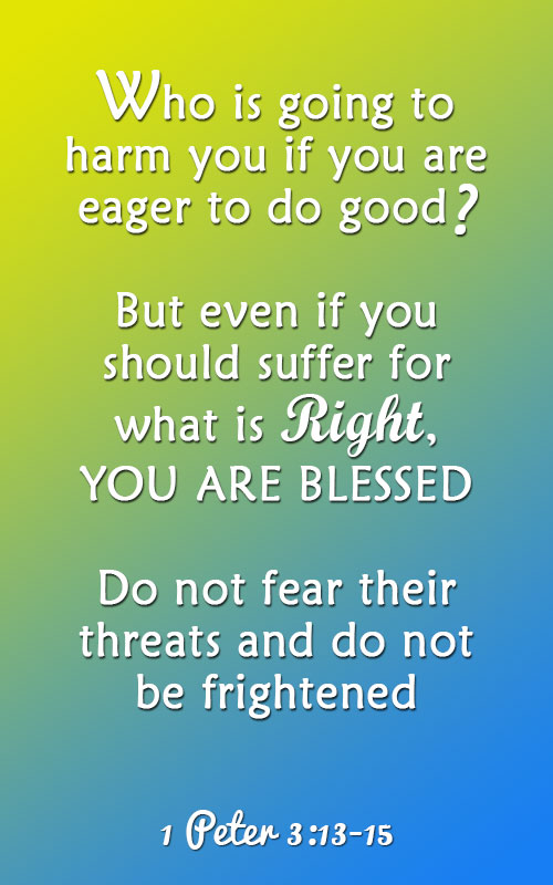 Bible Verses About Fear