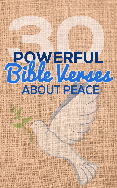 Bible Verses About Peace Of Mind And Comfort