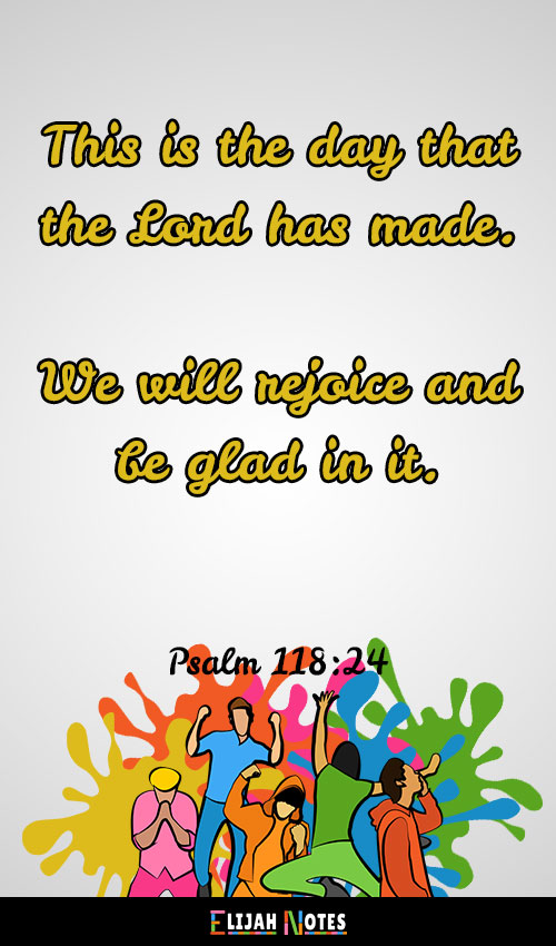 Bible Verse Images for: Being happy and enjoying life