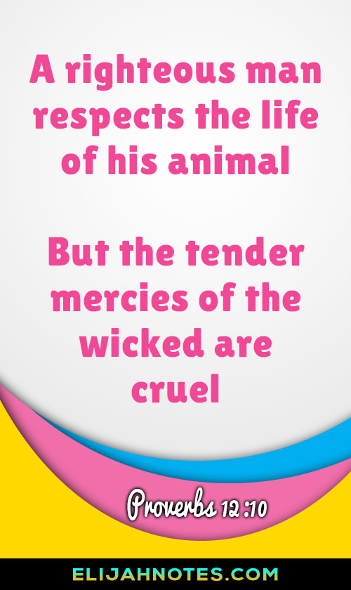 Bible Verses about Animals