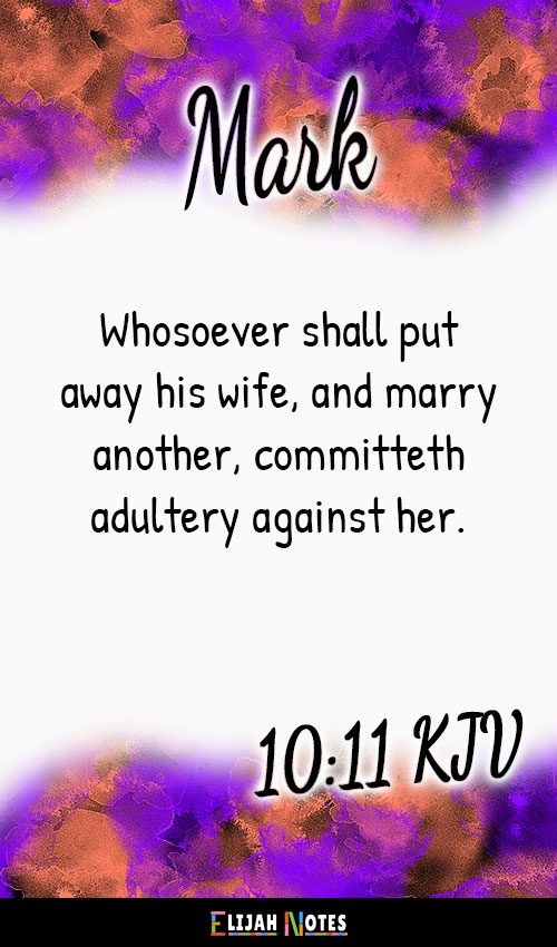 Bible Verses About Adultery KJV